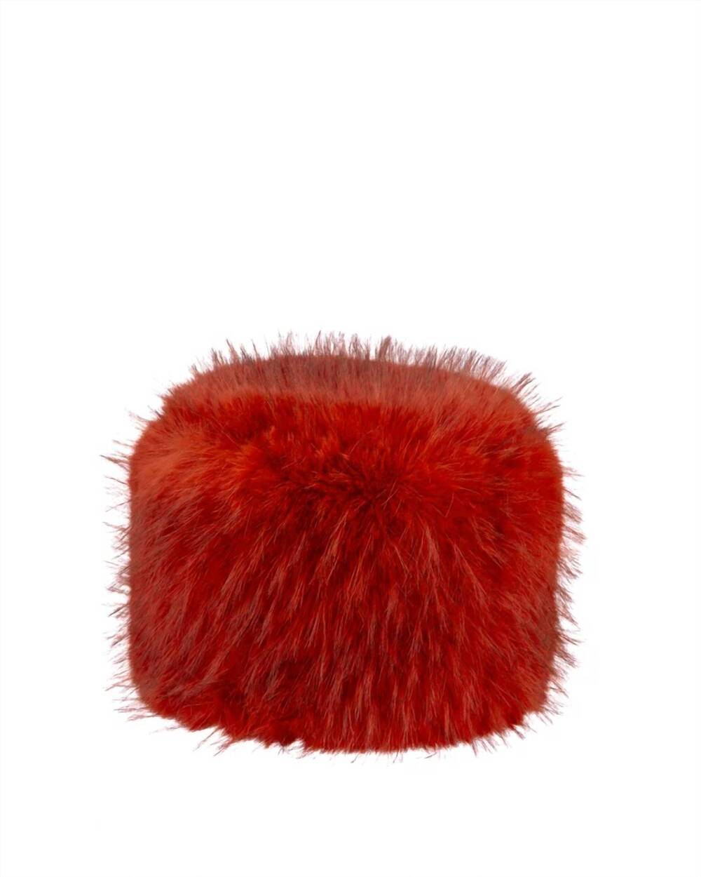 NEW ALEX MAX women's faux fur russian hat in orange